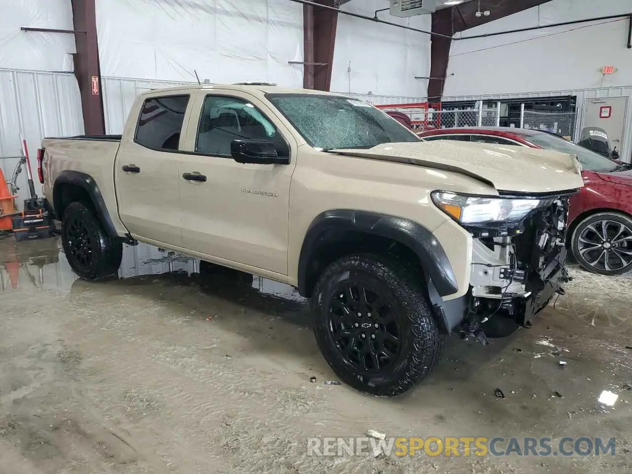 4 Photograph of a damaged car 1GCPTEEK6P1249890 CHEVROLET COLORADO T 2023