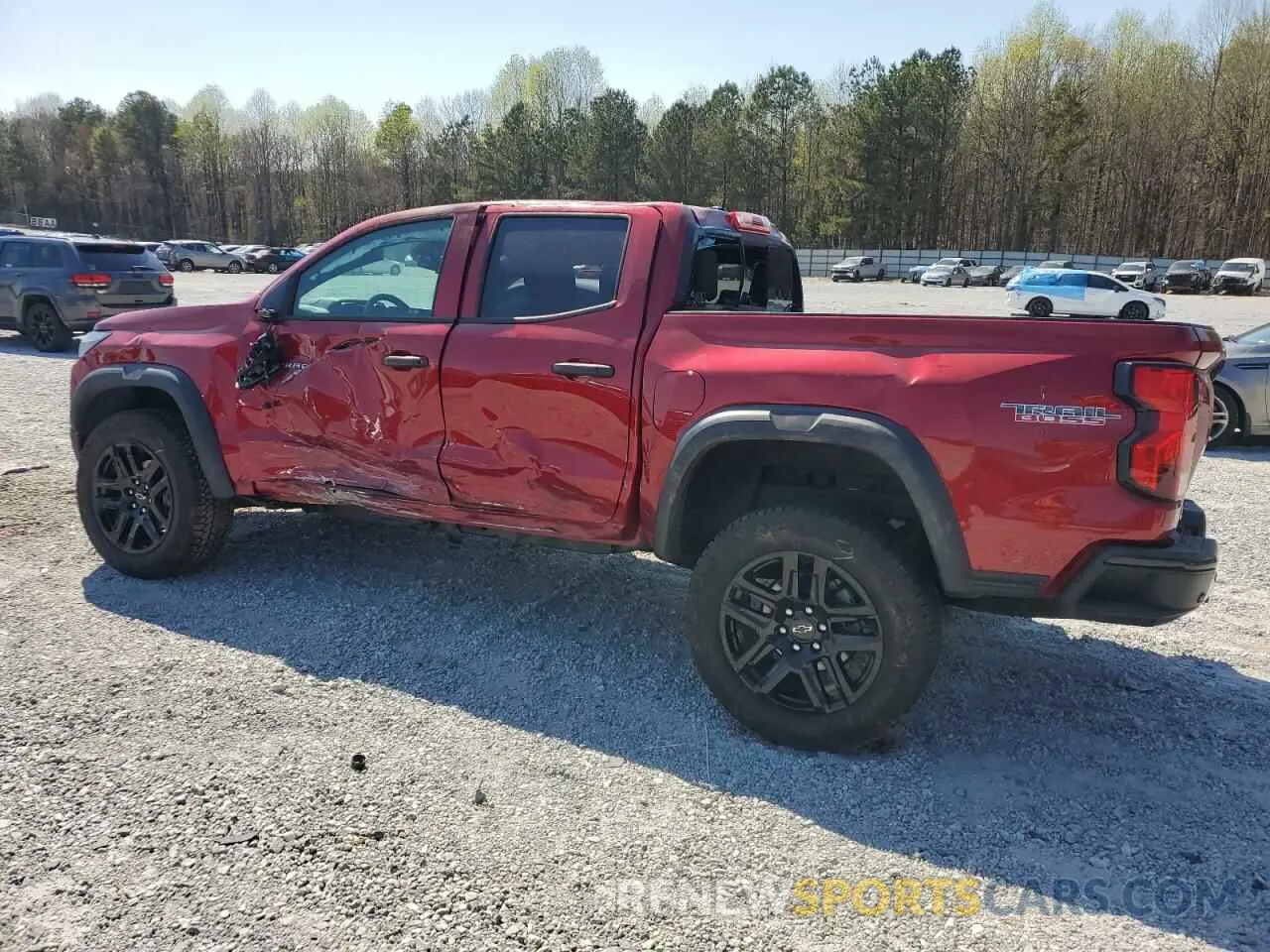 2 Фотография поврежденного автомобиля 1GCPTEEK5R1269700 CHEVROLET COLORADO T 2024