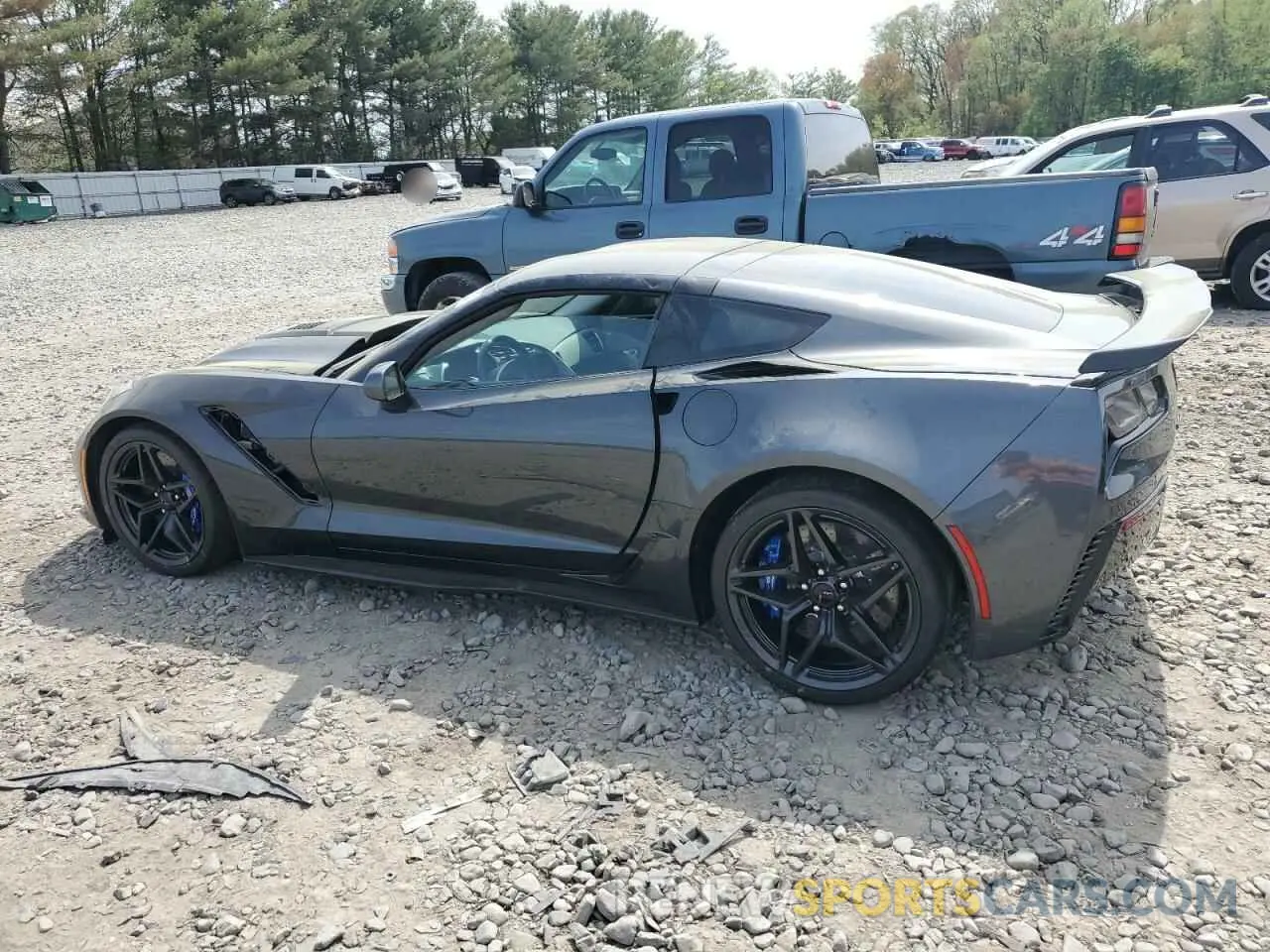 2 Фотография поврежденного автомобиля 1G1Y42D95K5800576 CHEVROLET CORVETTE 2019