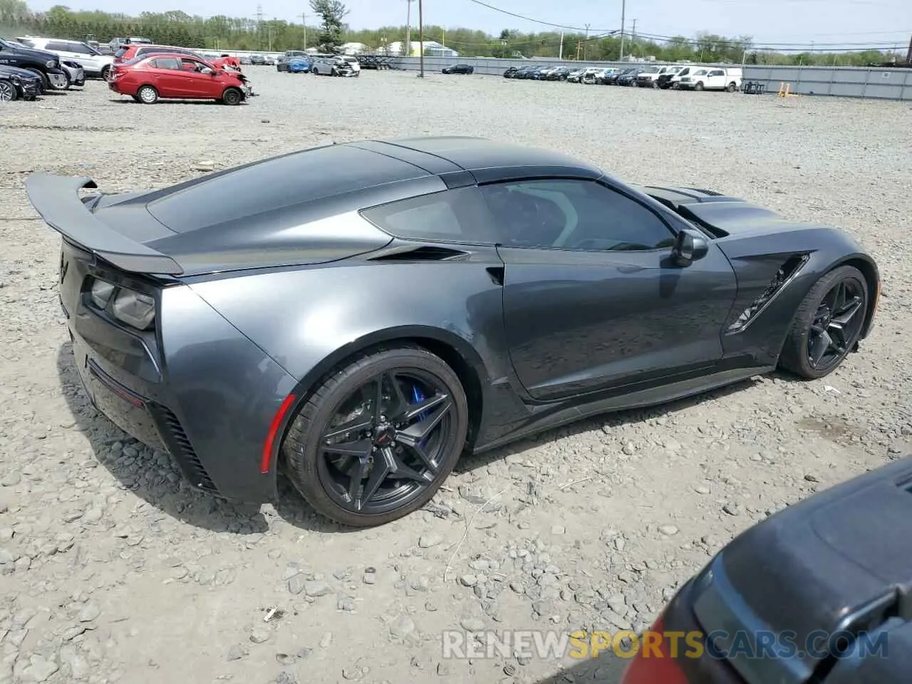 3 Фотография поврежденного автомобиля 1G1Y42D95K5800576 CHEVROLET CORVETTE 2019