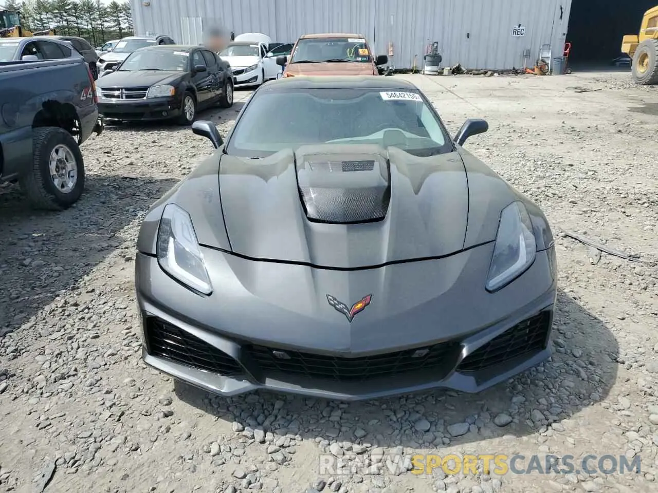 5 Фотография поврежденного автомобиля 1G1Y42D95K5800576 CHEVROLET CORVETTE 2019