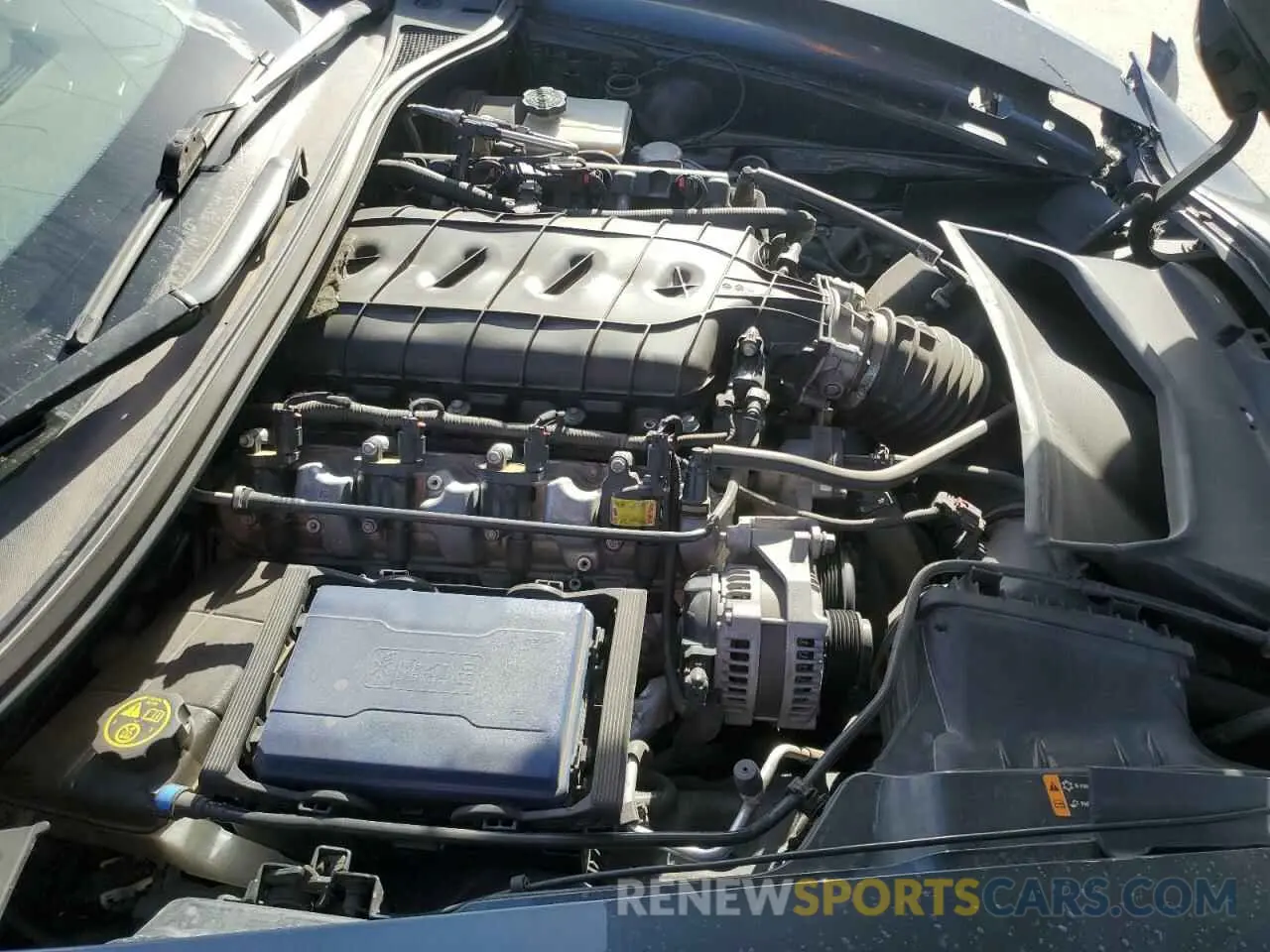 13 Photograph of a damaged car 1G1YB2D72K5110644 CHEVROLET CORVETTE 2019