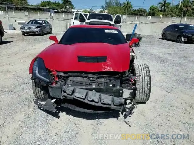 14 Photograph of a damaged car 1G1YB2D72K5121028 CHEVROLET CORVETTE 2019