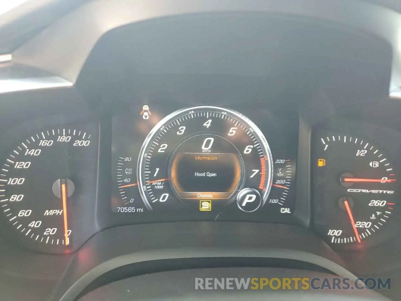 9 Photograph of a damaged car 1G1YB2D72K5121028 CHEVROLET CORVETTE 2019