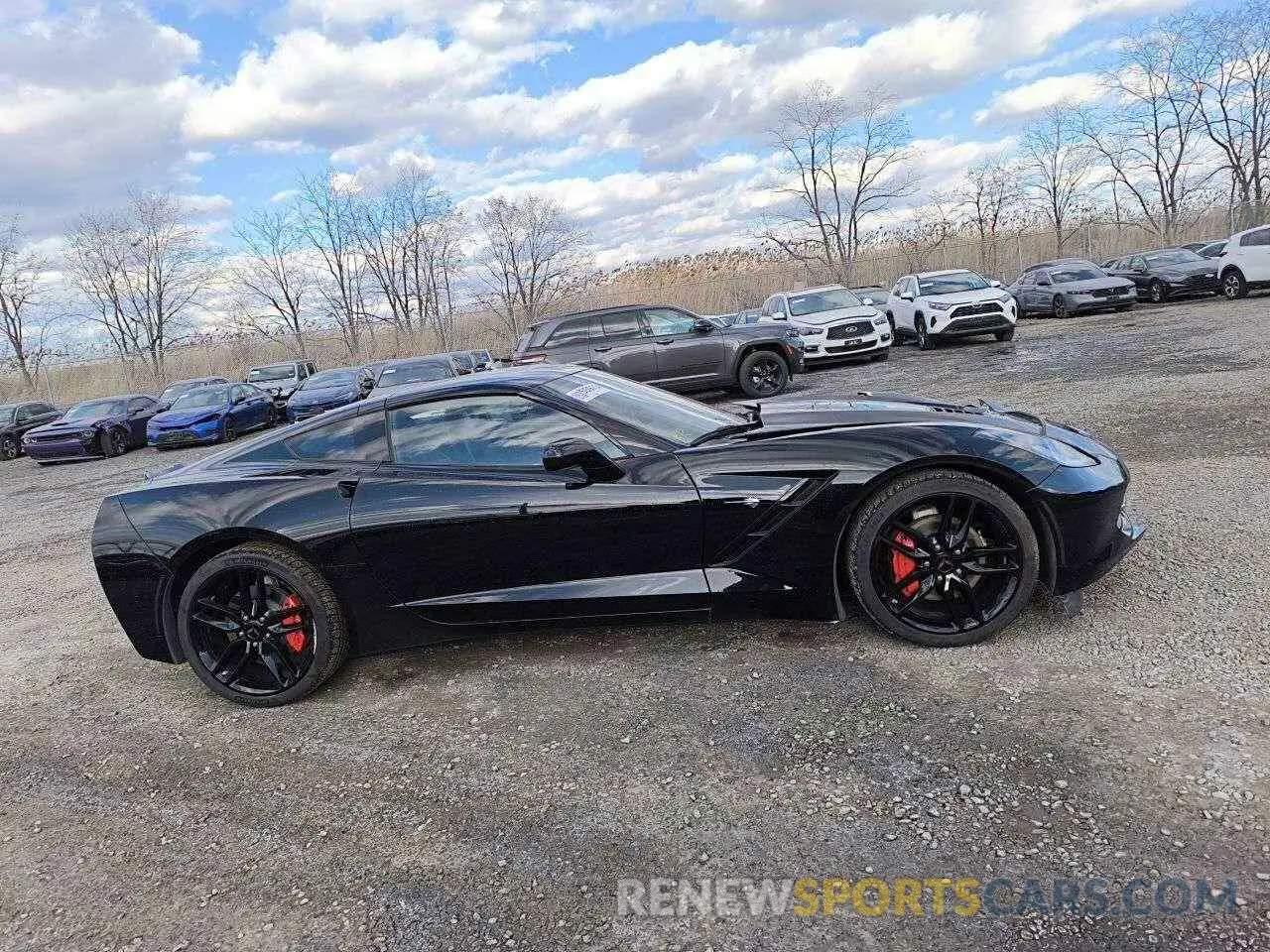 14 Photograph of a damaged car 1G1YB2D75K5109066 CHEVROLET CORVETTE 2019