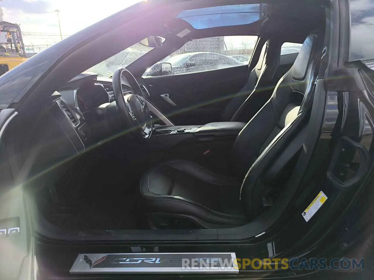 7 Photograph of a damaged car 1G1YB2D75K5109066 CHEVROLET CORVETTE 2019