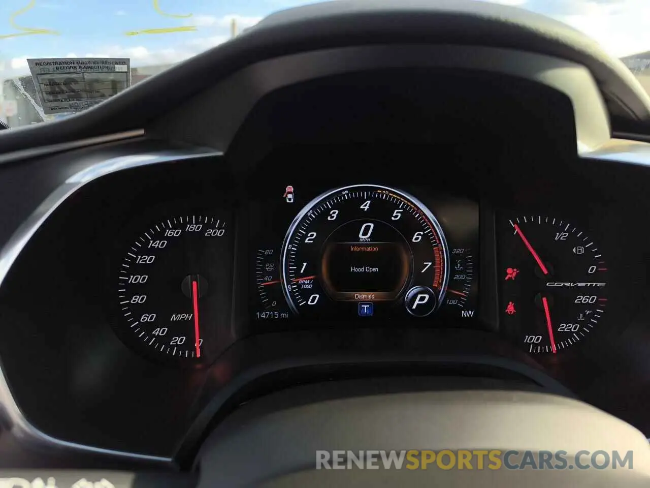 8 Photograph of a damaged car 1G1YB2D75K5109066 CHEVROLET CORVETTE 2019