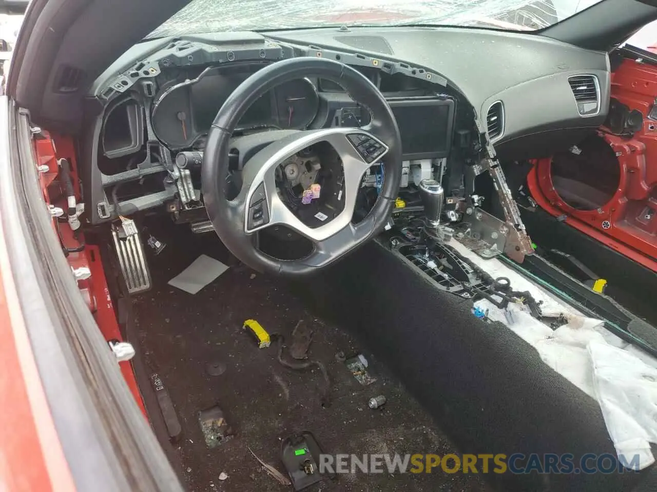 8 Photograph of a damaged car 1G1YB2D76K5105544 CHEVROLET CORVETTE 2019
