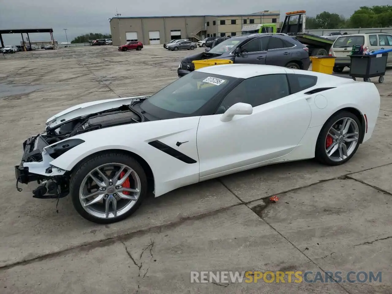 1 Фотография поврежденного автомобиля 1G1YB2D7XK5113792 CHEVROLET CORVETTE 2019