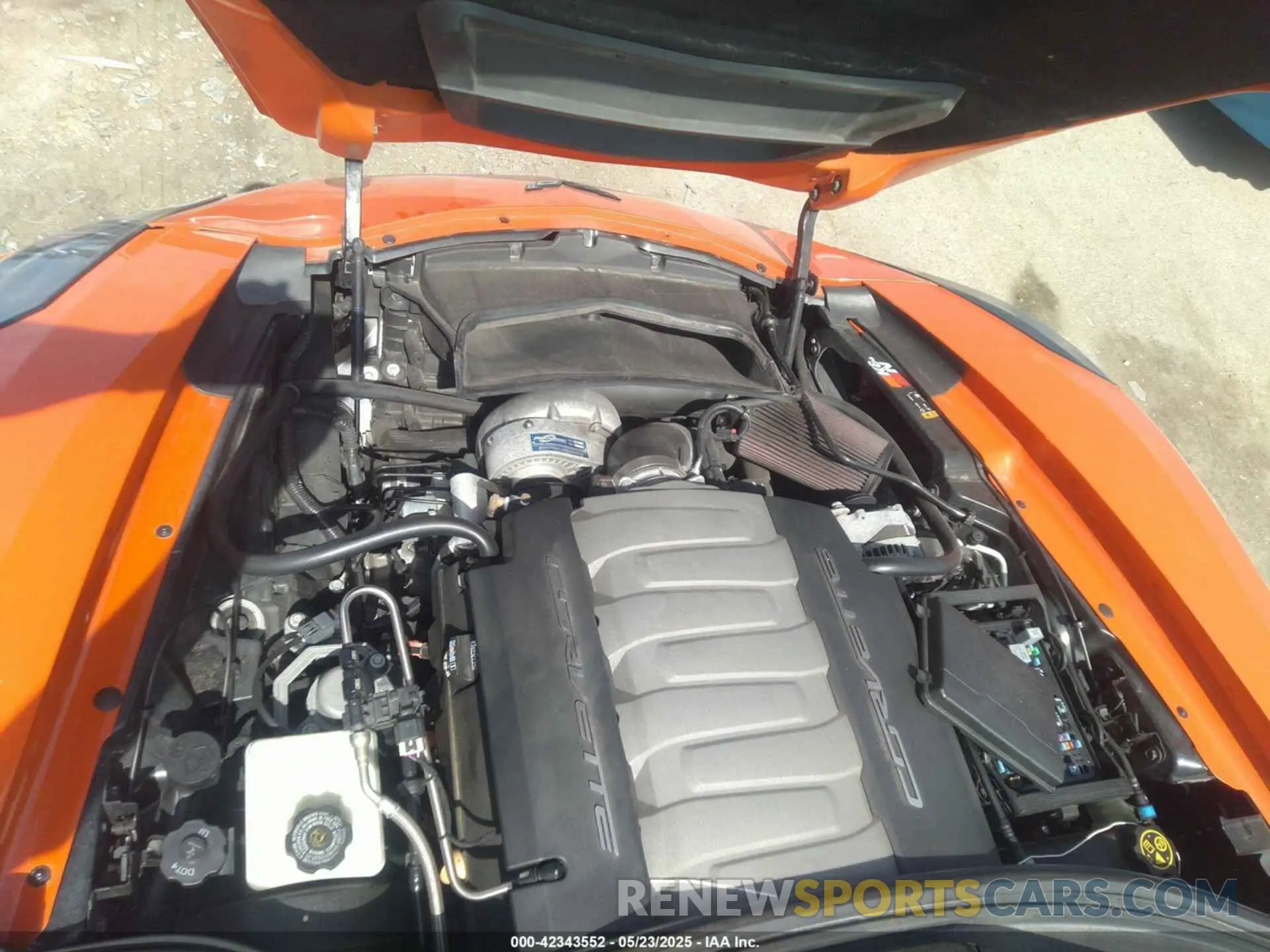 10 Photograph of a damaged car 1G1YC2D77K5100110 CHEVROLET CORVETTE 2019