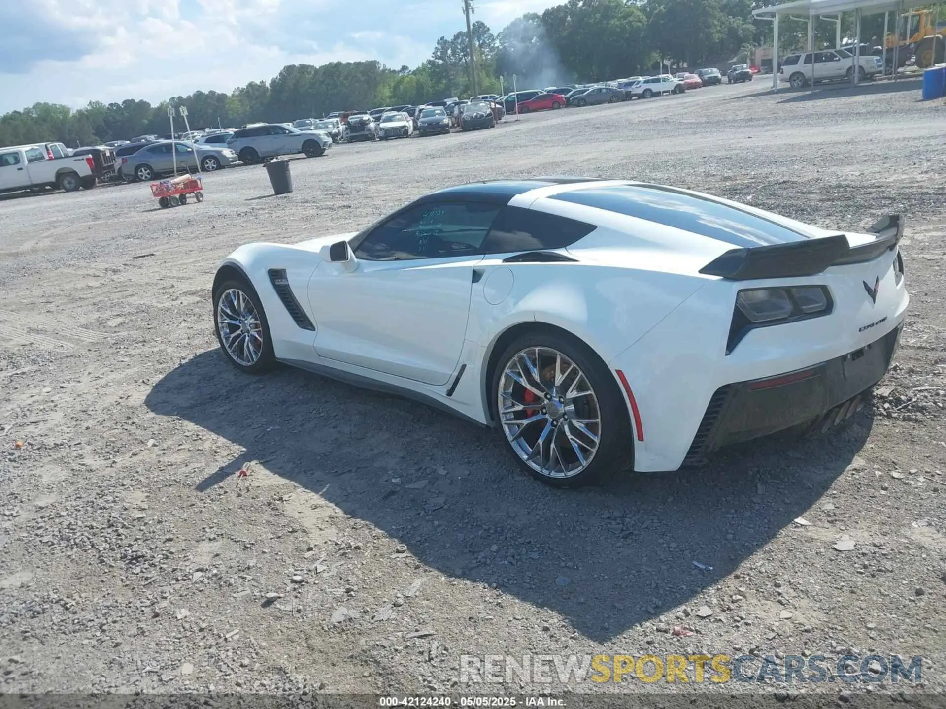 3 Photograph of a damaged car 1G1YP2D60K5602260 CHEVROLET CORVETTE 2019