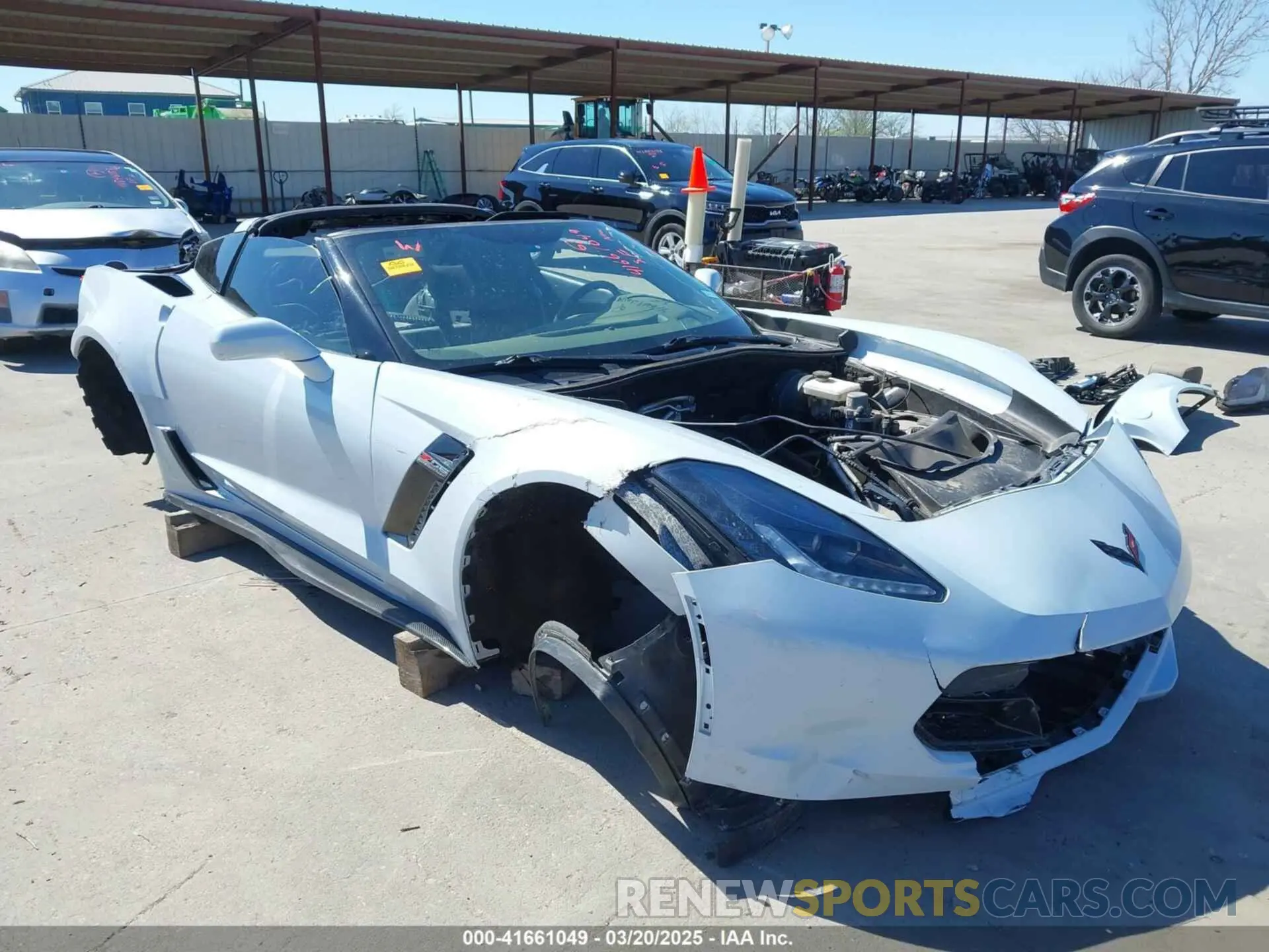 1 Фотография поврежденного автомобиля 1G1YP2D61K5600520 CHEVROLET CORVETTE 2019