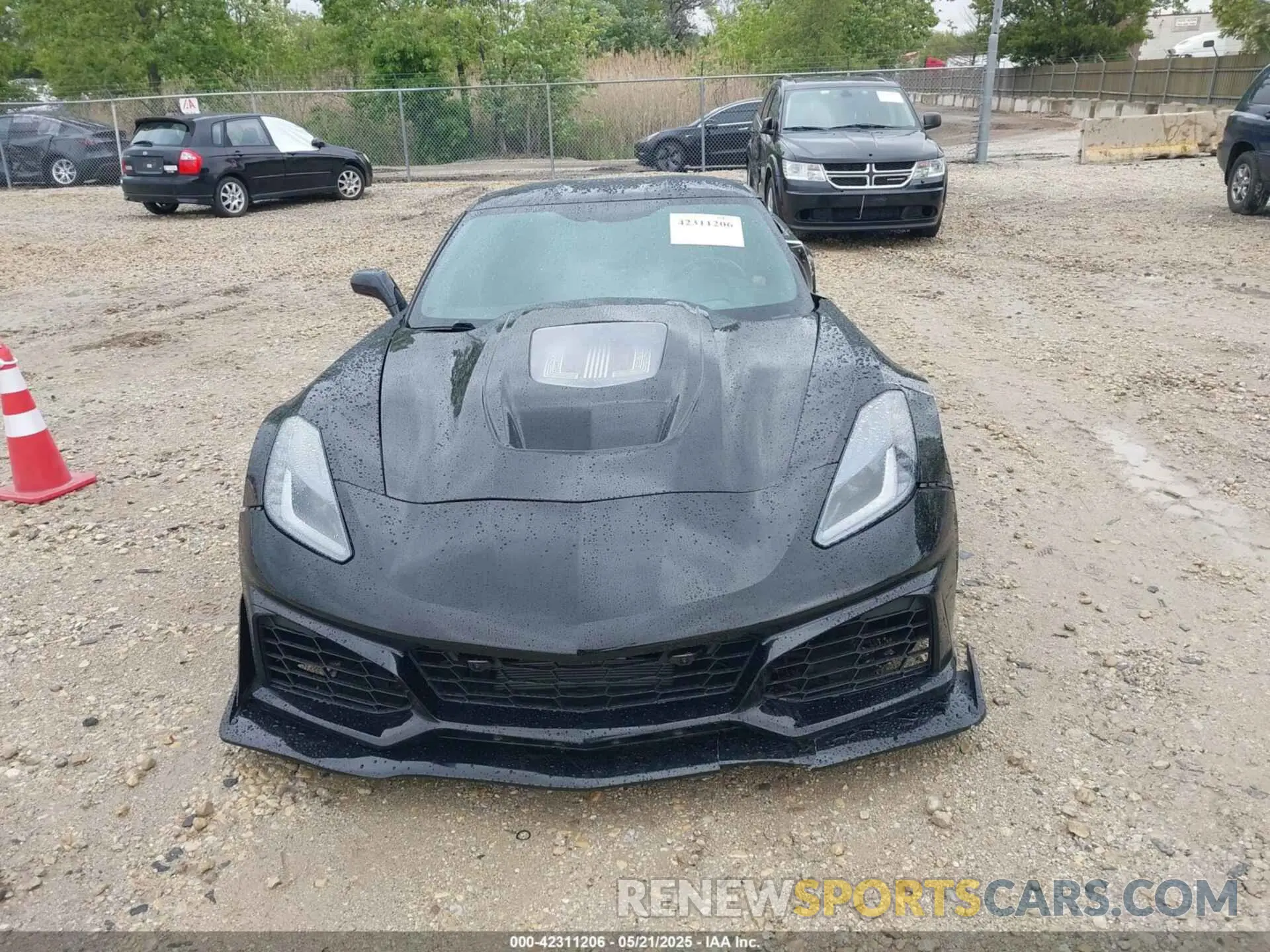 12 Photograph of a damaged car 1G1YS2D68K5601517 CHEVROLET CORVETTE 2019