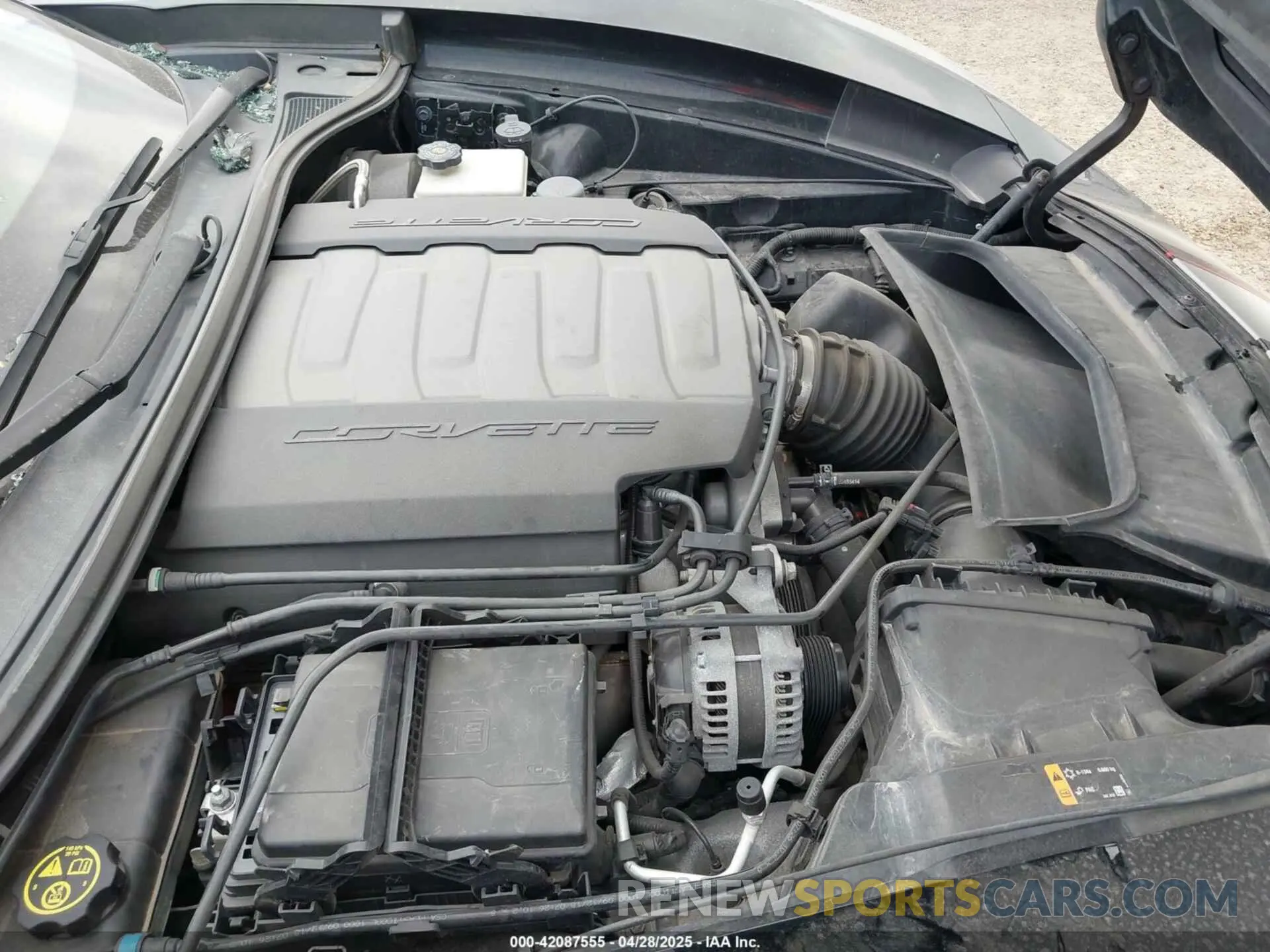 10 Photograph of a damaged car 1G1YW2D75K5112067 CHEVROLET CORVETTE 2019