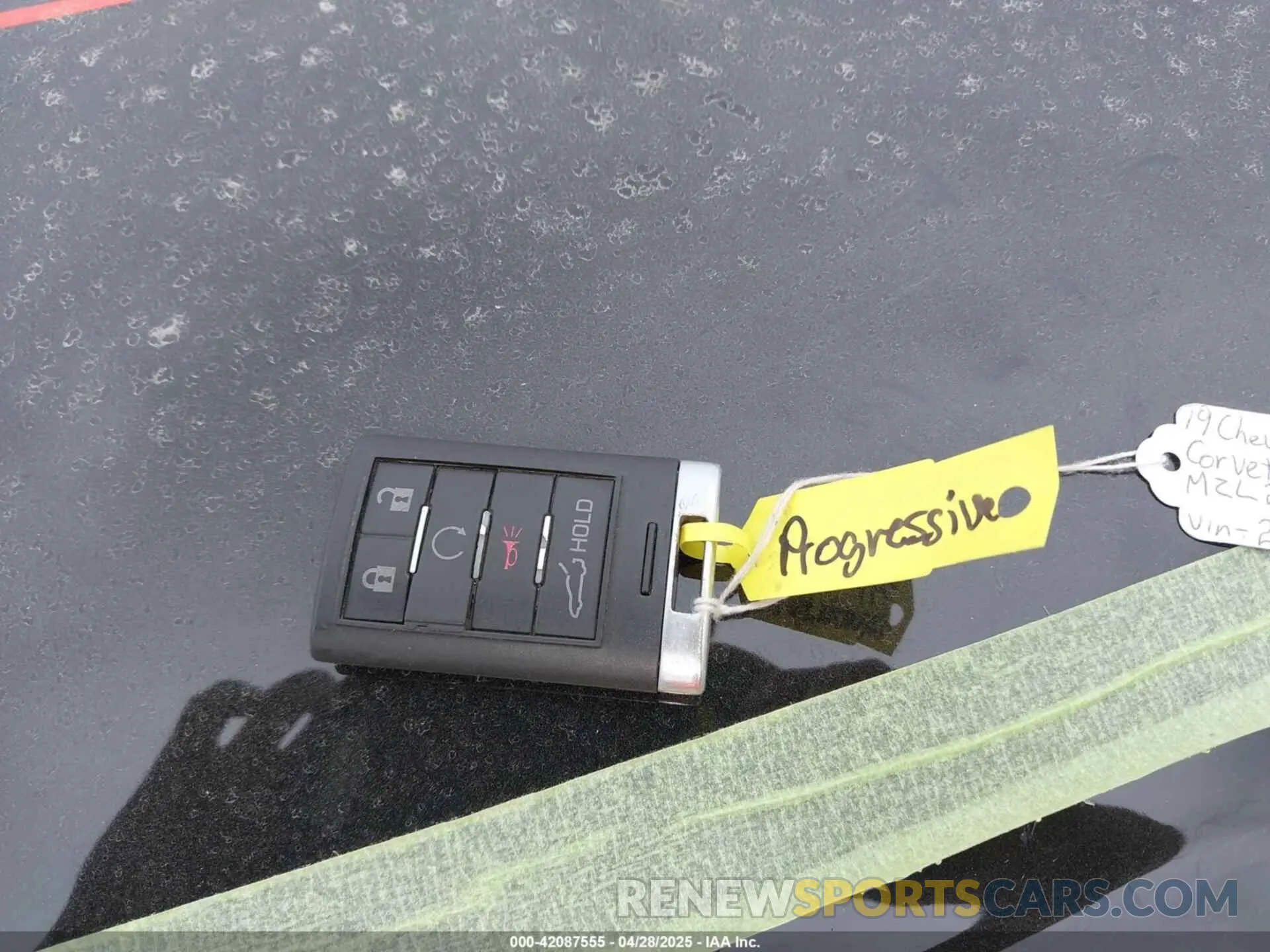 11 Photograph of a damaged car 1G1YW2D75K5112067 CHEVROLET CORVETTE 2019