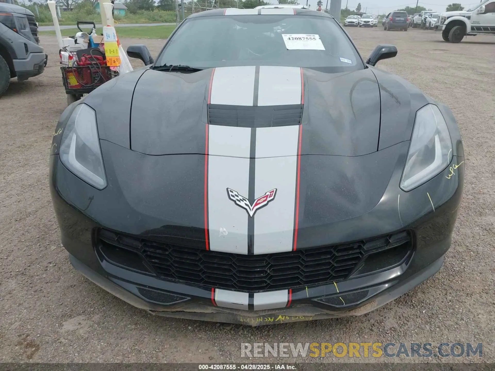 13 Photograph of a damaged car 1G1YW2D75K5112067 CHEVROLET CORVETTE 2019