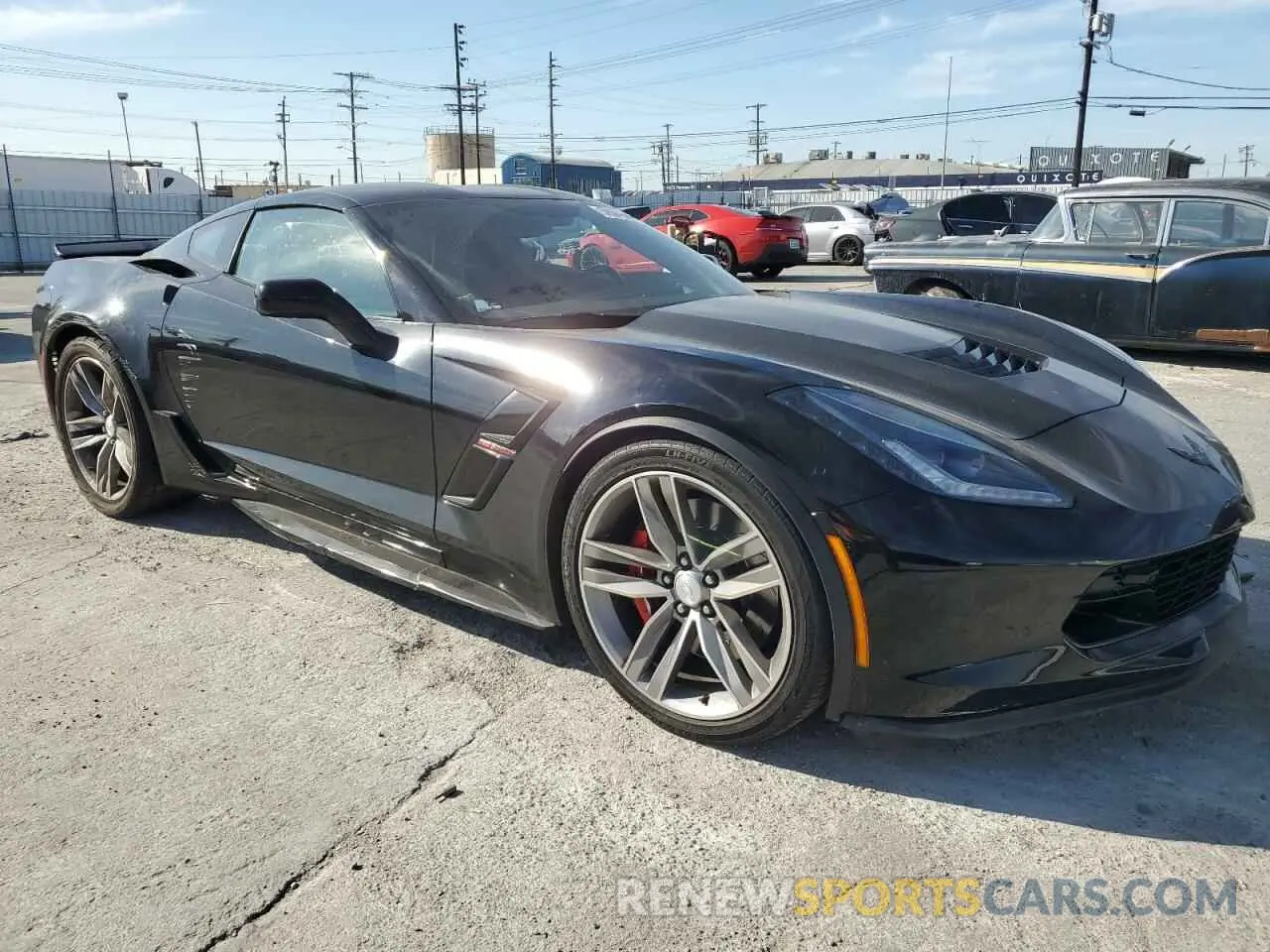 4 Photograph of a damaged car 1G1YY2D70K5124895 CHEVROLET CORVETTE 2019