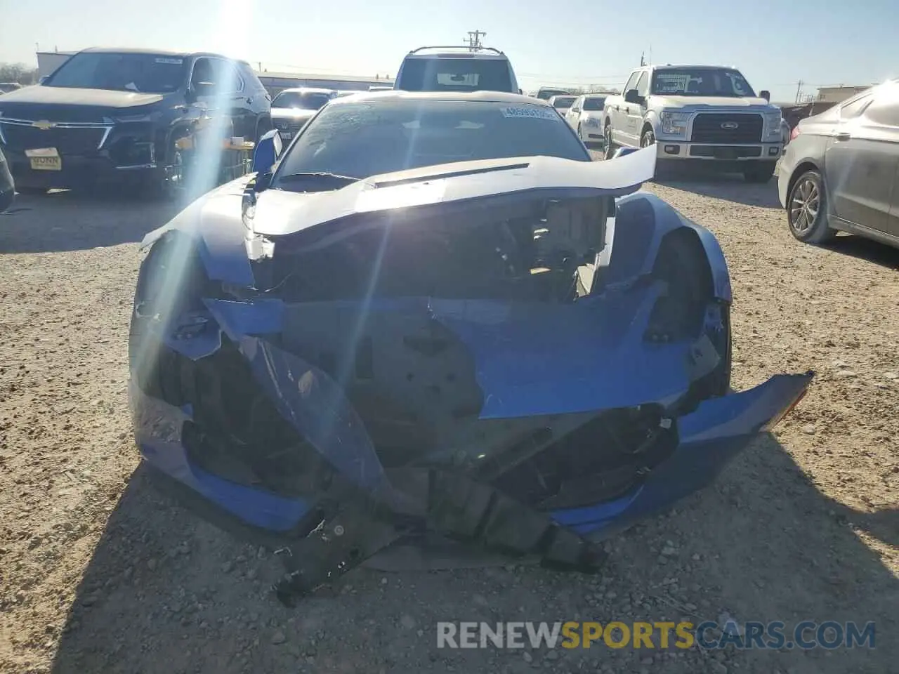 5 Photograph of a damaged car 1G1YZ2D70K5112906 CHEVROLET CORVETTE 2019