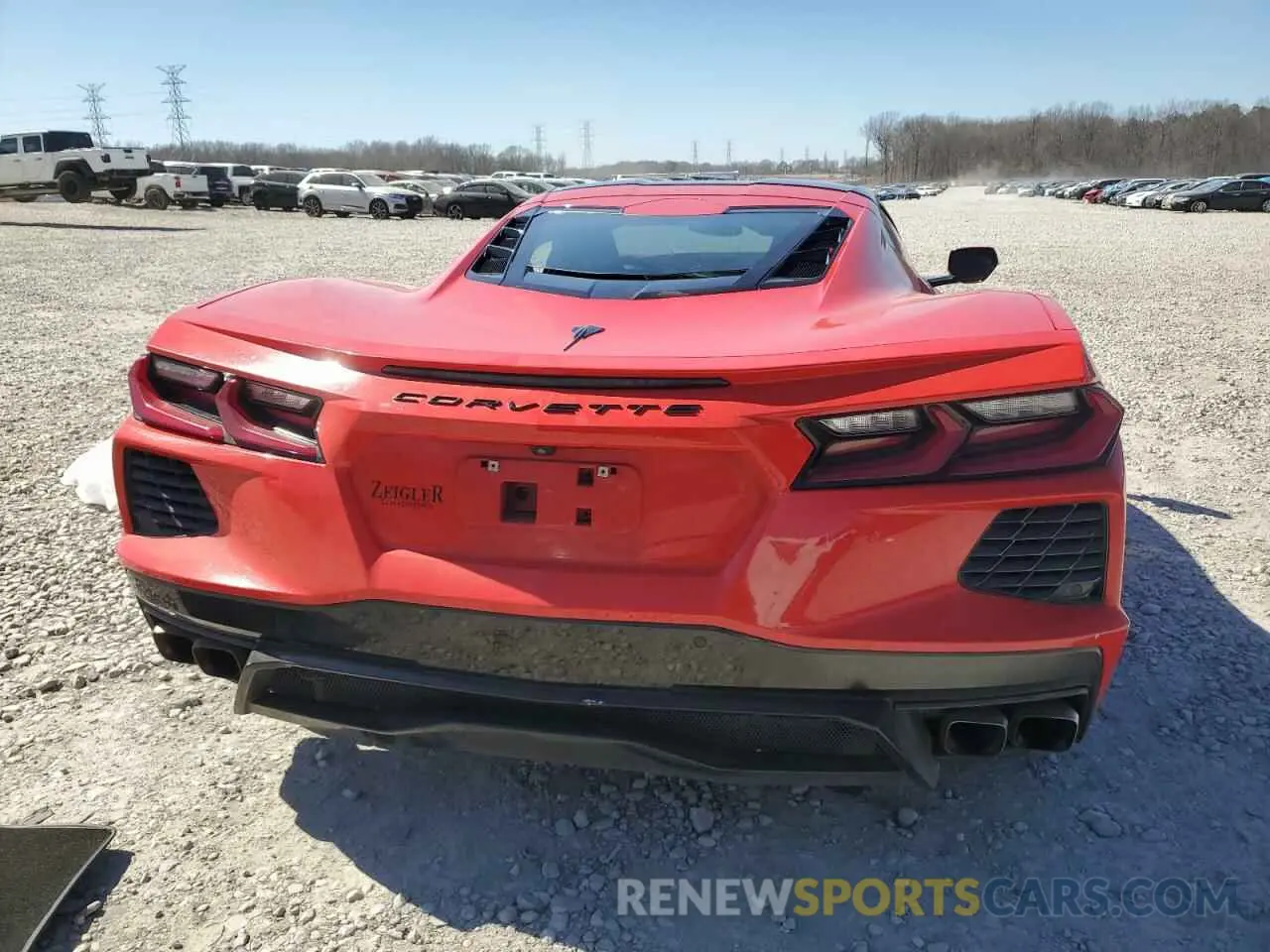 6 Photograph of a damaged car 1G1Y62D49L5108899 CHEVROLET CORVETTE 2020