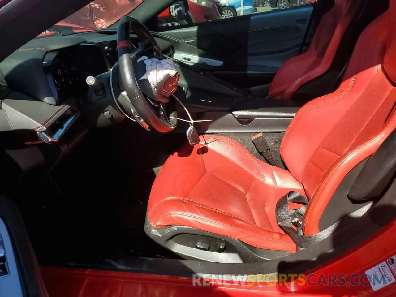 7 Photograph of a damaged car 1G1Y62D49L5108899 CHEVROLET CORVETTE 2020