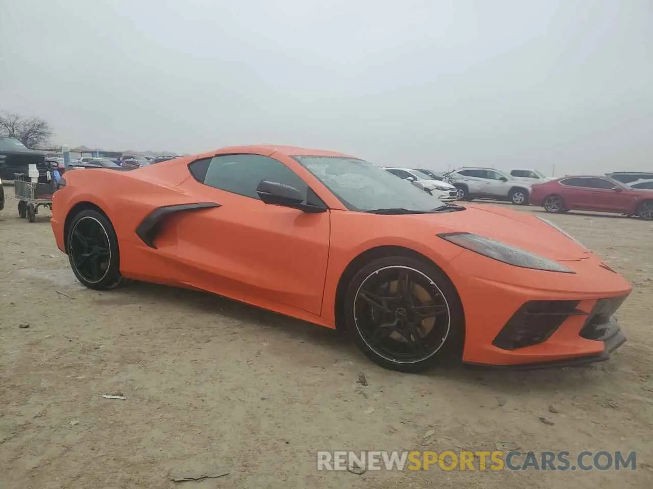 4 Photograph of a damaged car 1G1Y62D4XL5110077 CHEVROLET CORVETTE 2020