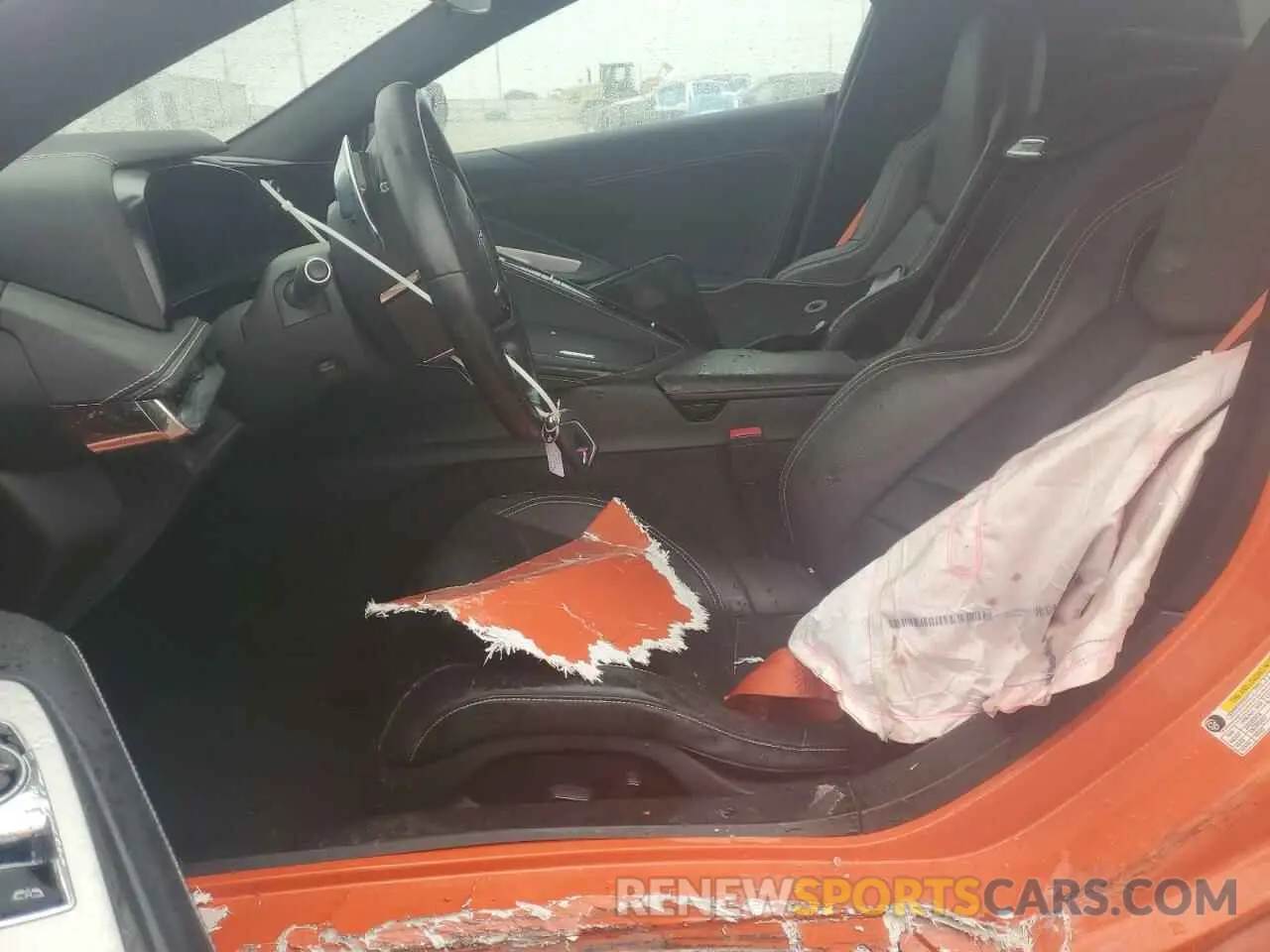 7 Photograph of a damaged car 1G1Y62D4XL5110077 CHEVROLET CORVETTE 2020