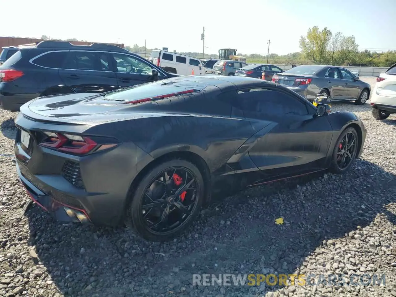 3 Фотография поврежденного автомобиля 1G1Y72D45L5113319 CHEVROLET CORVETTE 2020