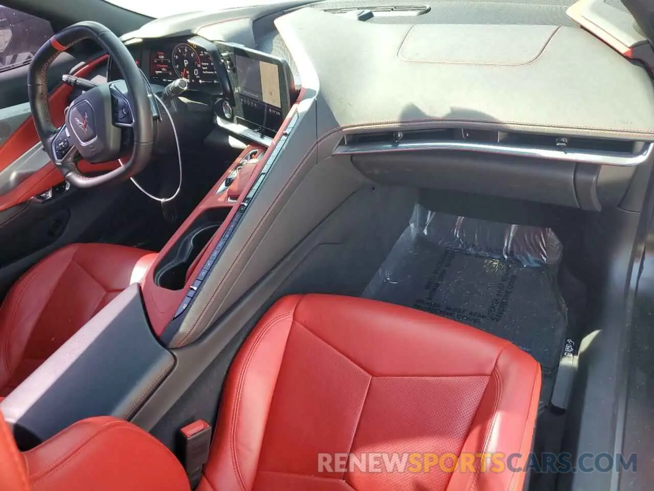 8 Фотография поврежденного автомобиля 1G1Y72D45L5113319 CHEVROLET CORVETTE 2020