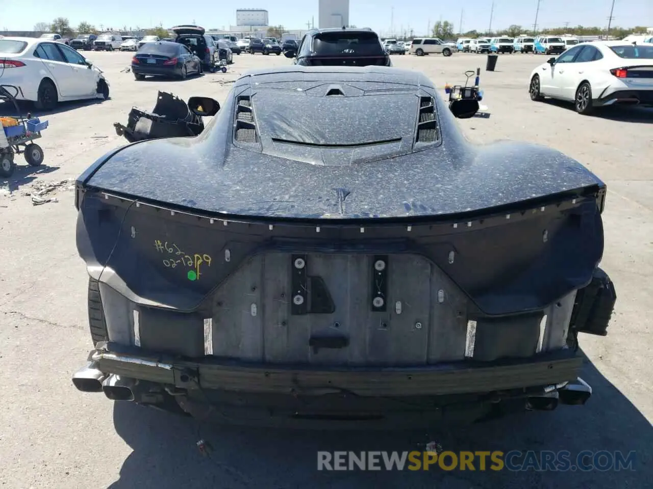 6 Photograph of a damaged car 1G1Y72D4XL5101070 CHEVROLET CORVETTE 2020