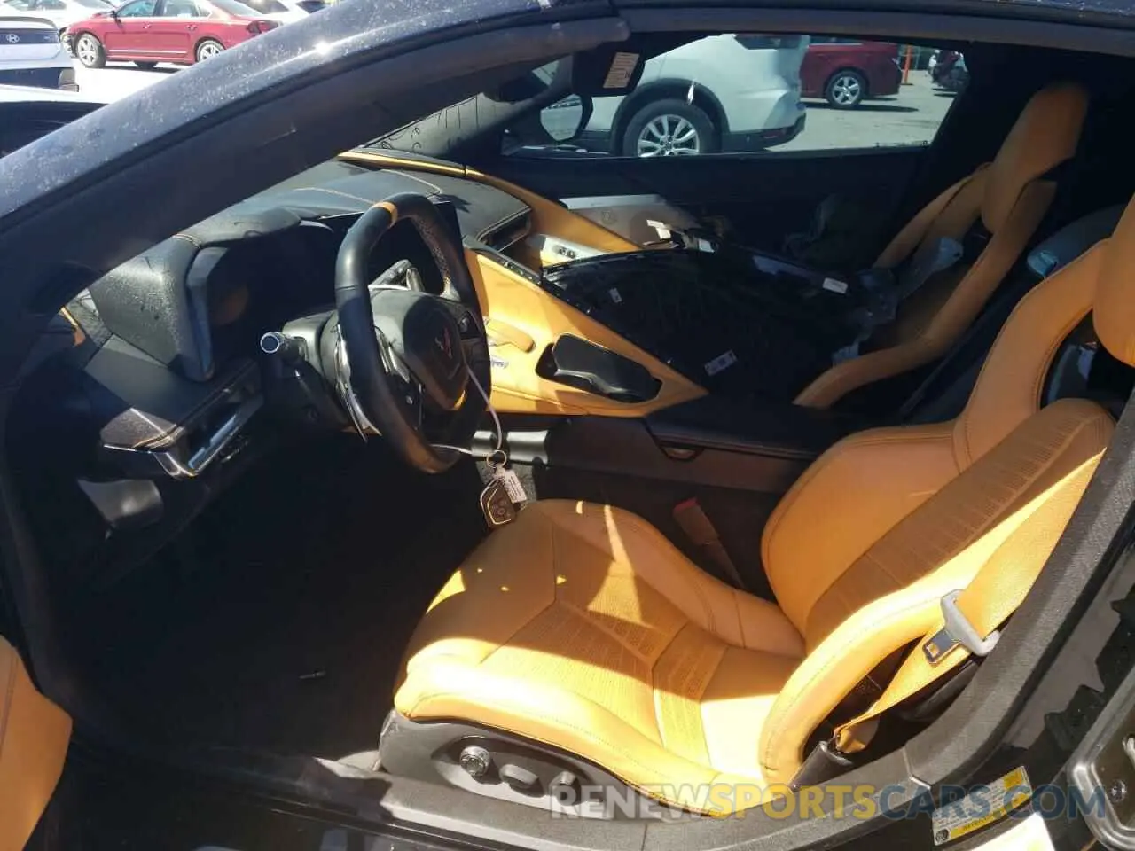 7 Photograph of a damaged car 1G1Y72D4XL5101070 CHEVROLET CORVETTE 2020