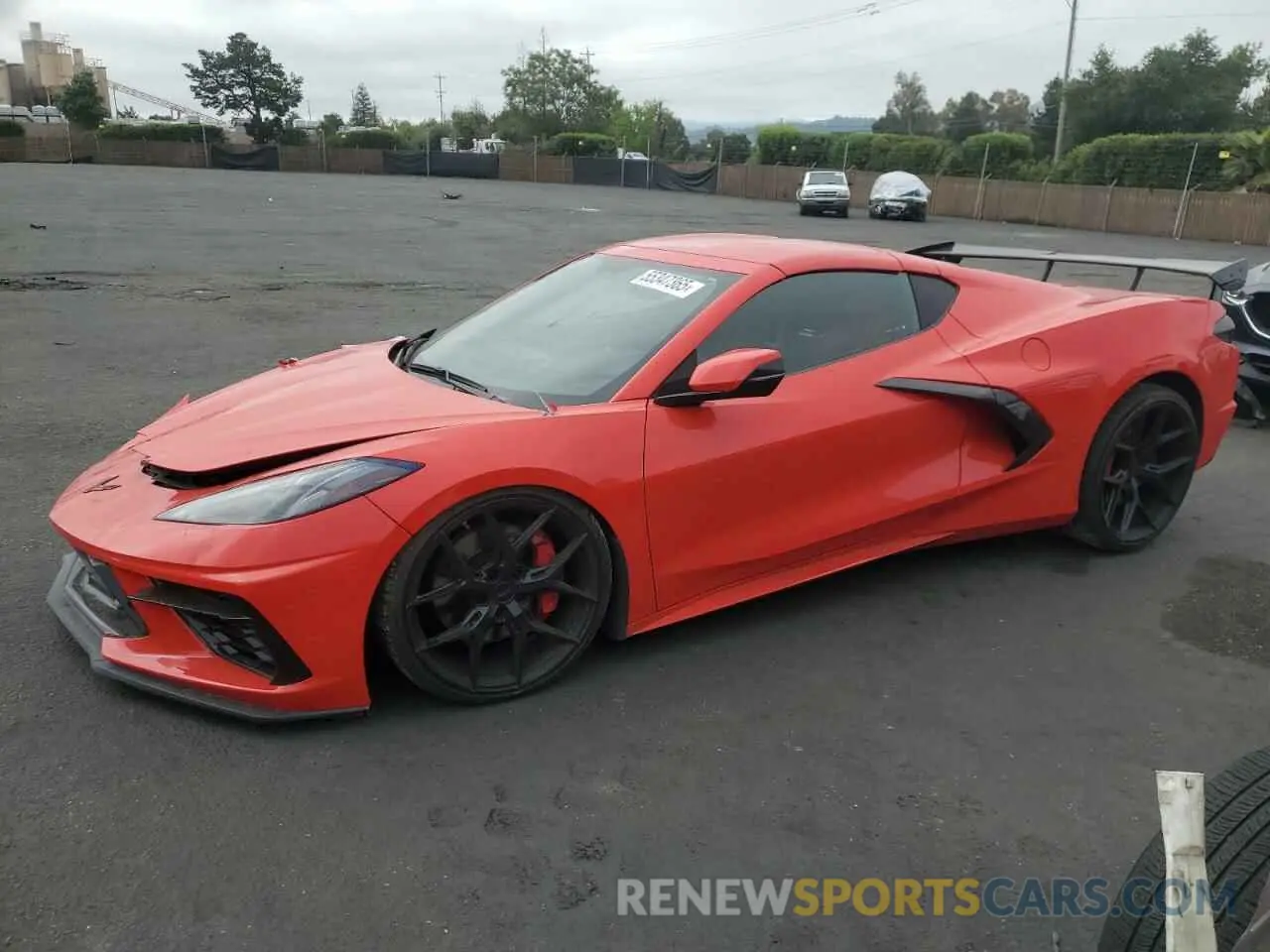 1 Фотография поврежденного автомобиля 1G1Y82D41L5109152 CHEVROLET CORVETTE 2020