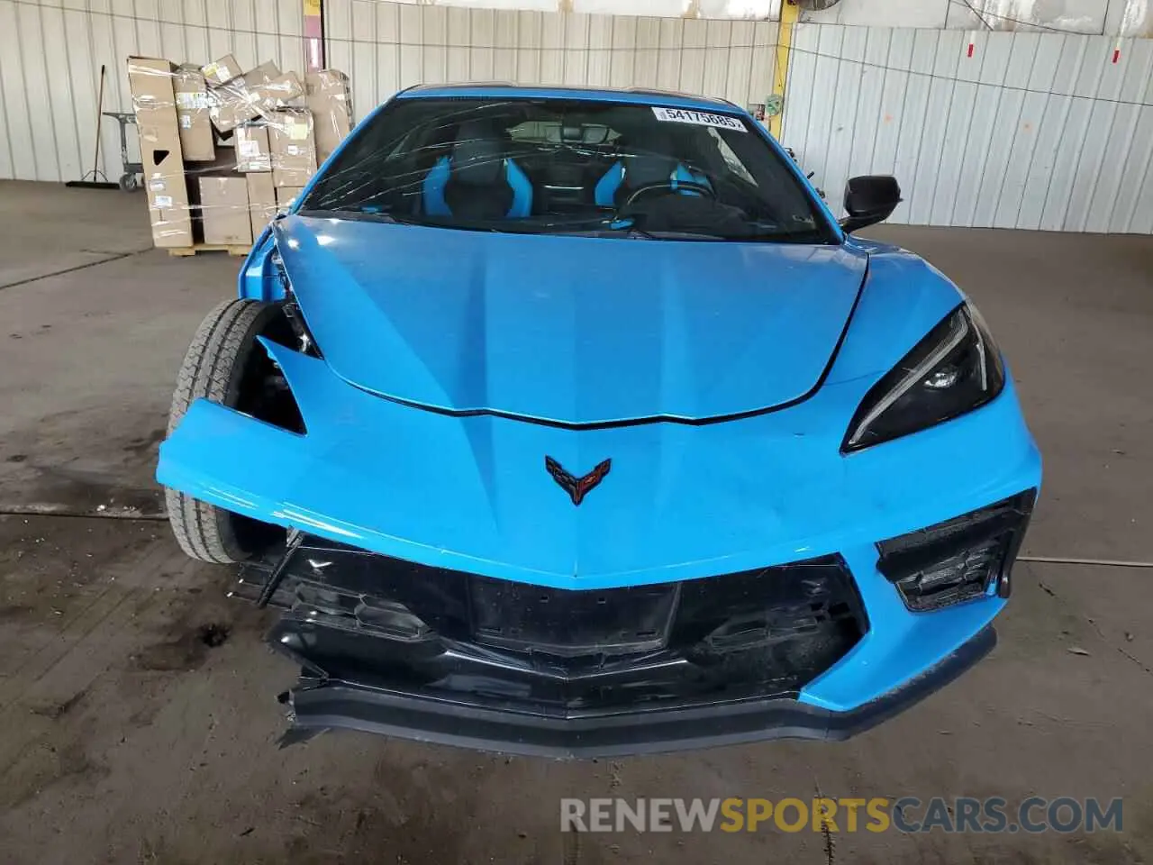 5 Photograph of a damaged car 1G1Y82D45L5104956 CHEVROLET CORVETTE 2020