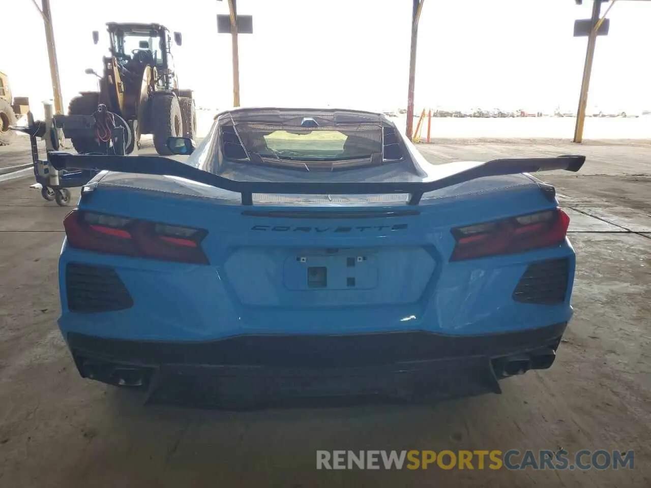 6 Photograph of a damaged car 1G1Y82D45L5104956 CHEVROLET CORVETTE 2020