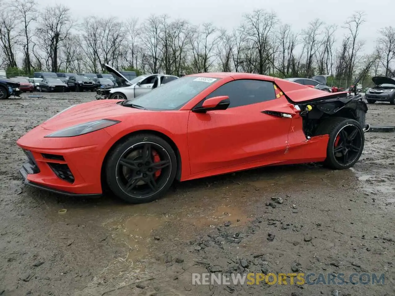 1 Фотография поврежденного автомобиля 1G1Y83D46L5111601 CHEVROLET CORVETTE 2020