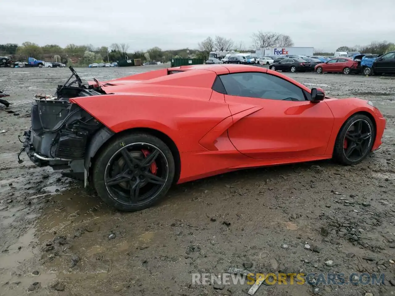 3 Фотография поврежденного автомобиля 1G1Y83D46L5111601 CHEVROLET CORVETTE 2020