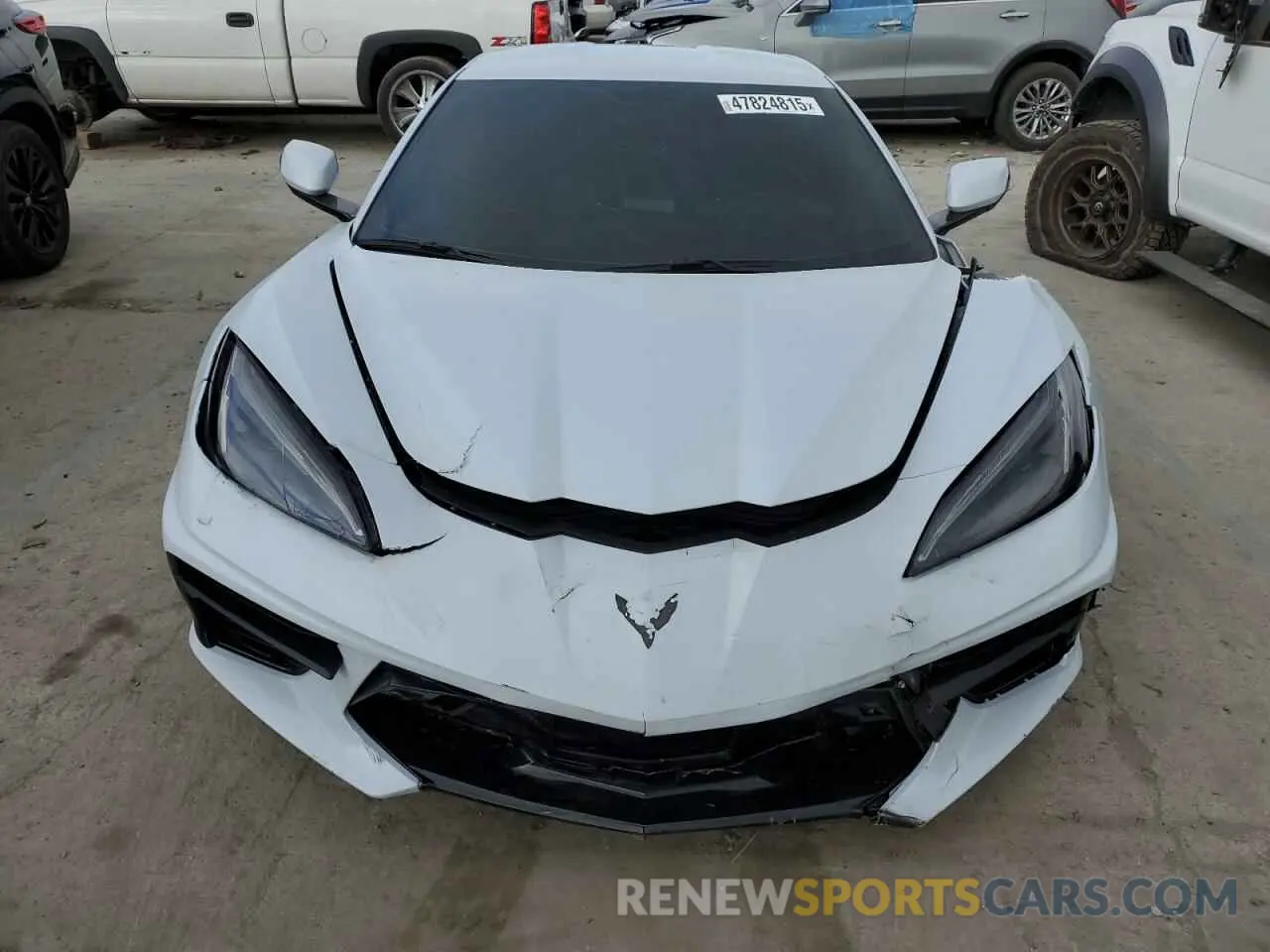 5 Photograph of a damaged car 1G1YB2D49M5110438 CHEVROLET CORVETTE 2021