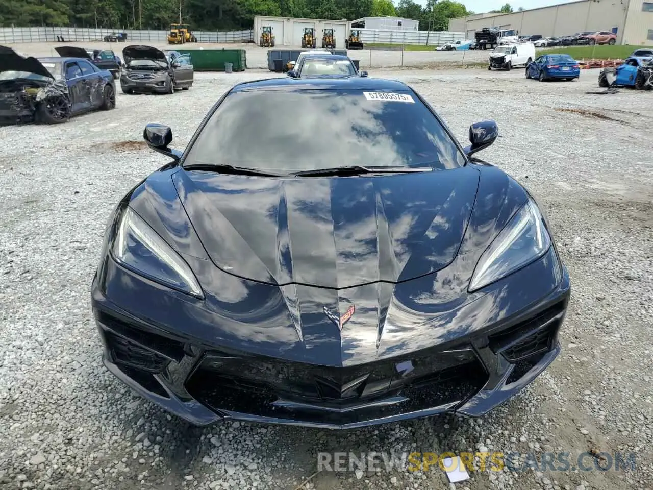 5 Фотография поврежденного автомобиля 1G1YB2D49M5119561 CHEVROLET CORVETTE 2021