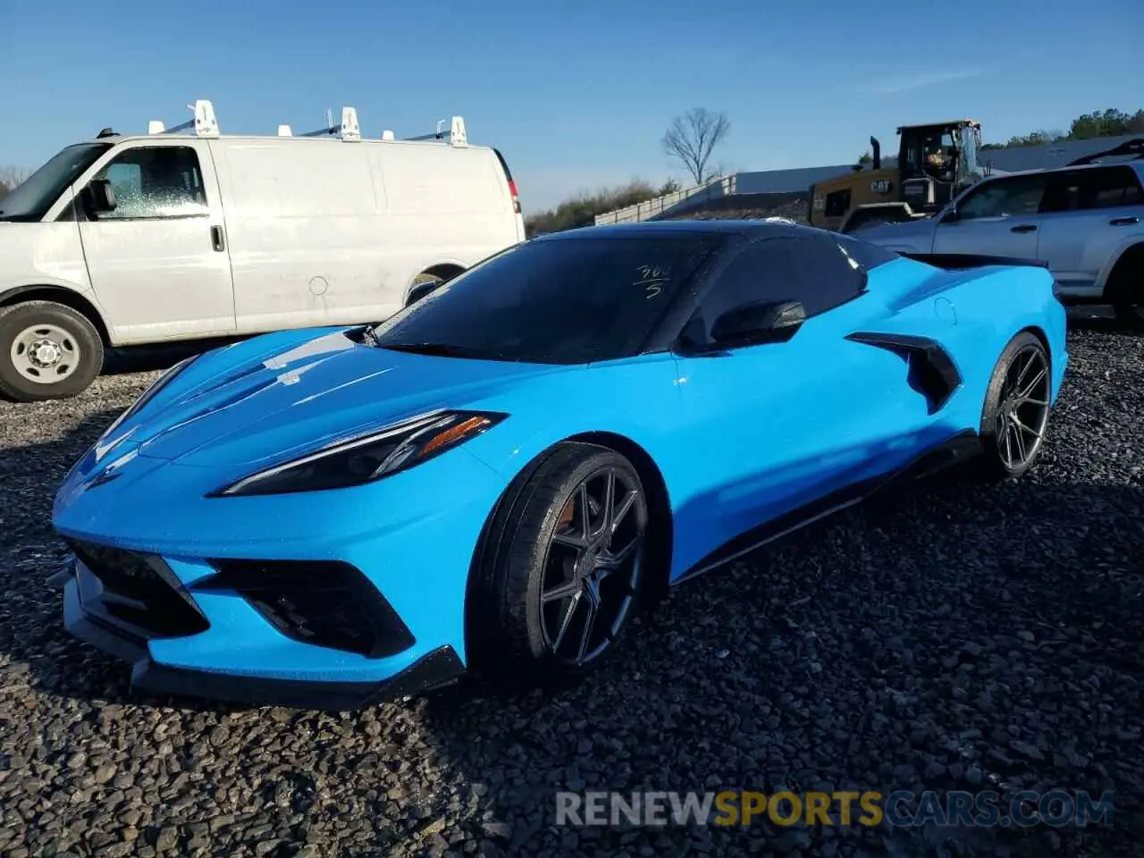 1 Фотография поврежденного автомобиля 1G1YB3D41M5103408 CHEVROLET CORVETTE 2021