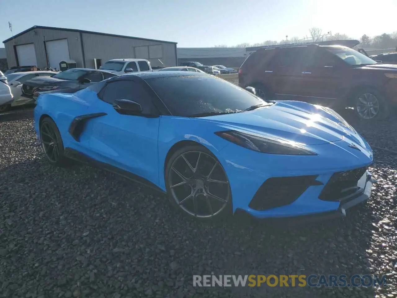 4 Фотография поврежденного автомобиля 1G1YB3D41M5103408 CHEVROLET CORVETTE 2021