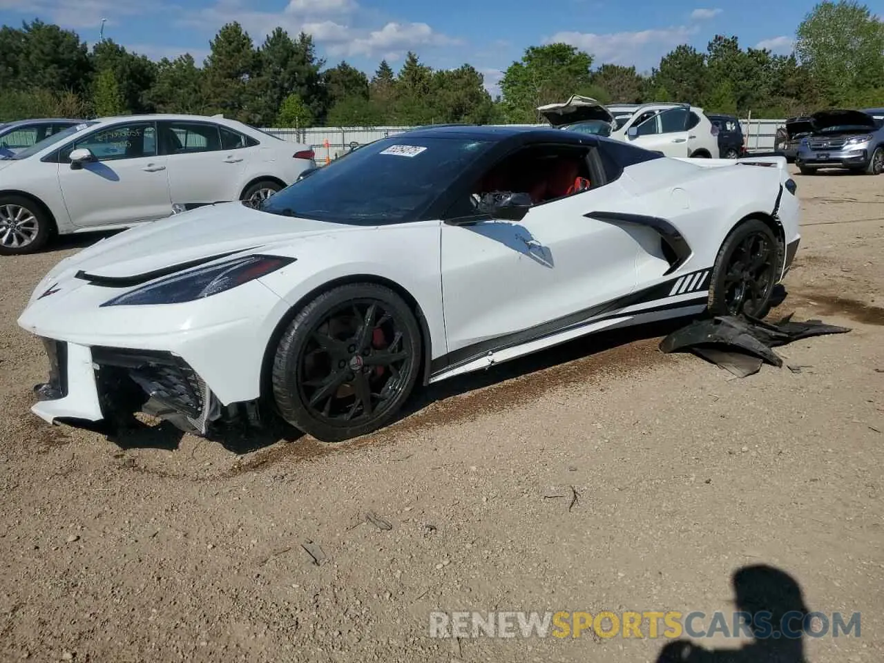 1 Фотография поврежденного автомобиля 1G1YB3D44M5119702 CHEVROLET CORVETTE 2021