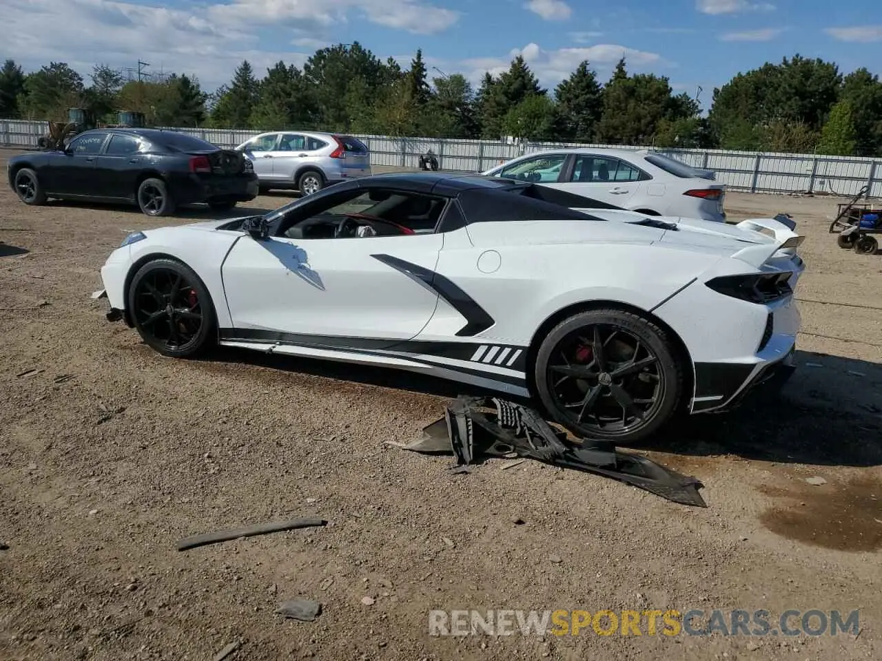 2 Фотография поврежденного автомобиля 1G1YB3D44M5119702 CHEVROLET CORVETTE 2021
