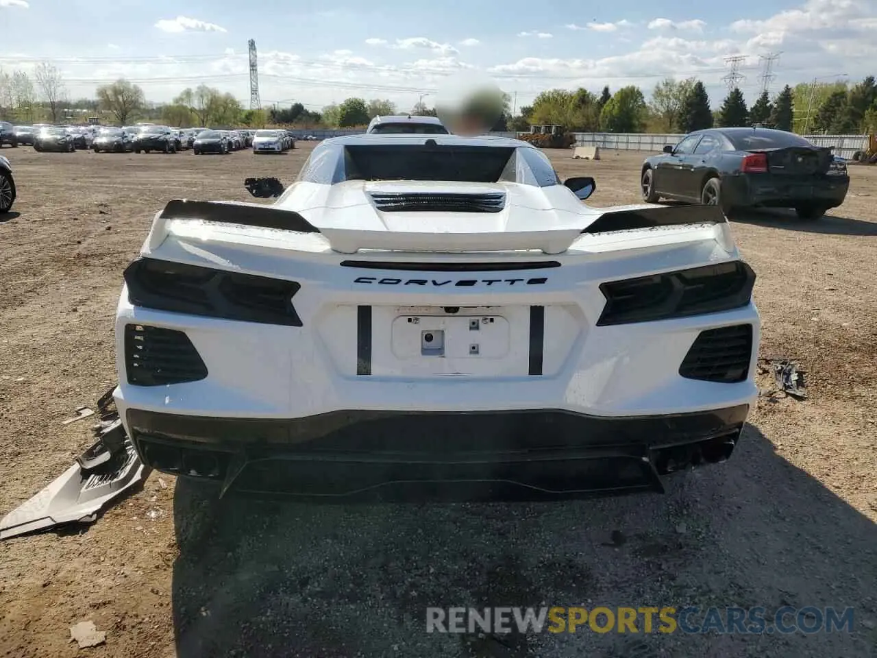 6 Фотография поврежденного автомобиля 1G1YB3D44M5119702 CHEVROLET CORVETTE 2021