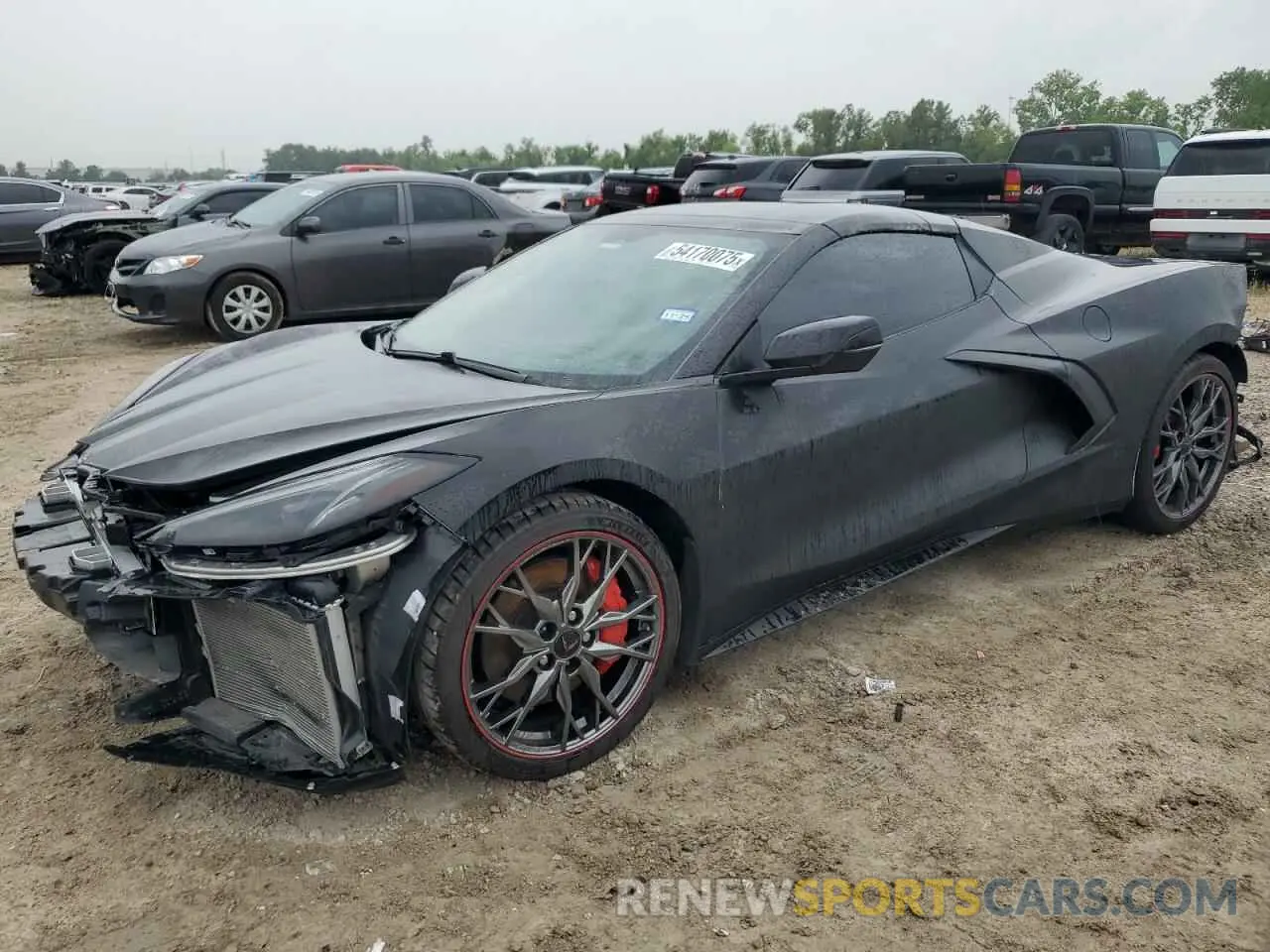 1 Фотография поврежденного автомобиля 1G1YB3D49M5122885 CHEVROLET CORVETTE 2021