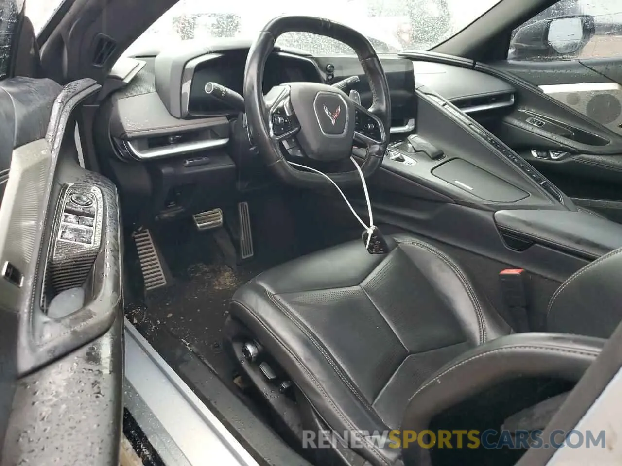 8 Фотография поврежденного автомобиля 1G1YB3D49M5122885 CHEVROLET CORVETTE 2021