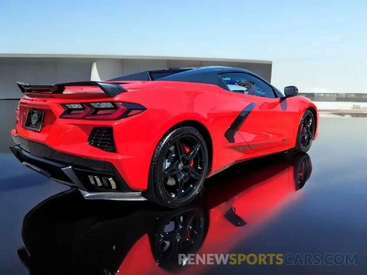 4 Фотография поврежденного автомобиля 1G1YB3D4XM5106XXX CHEVROLET CORVETTE 2021