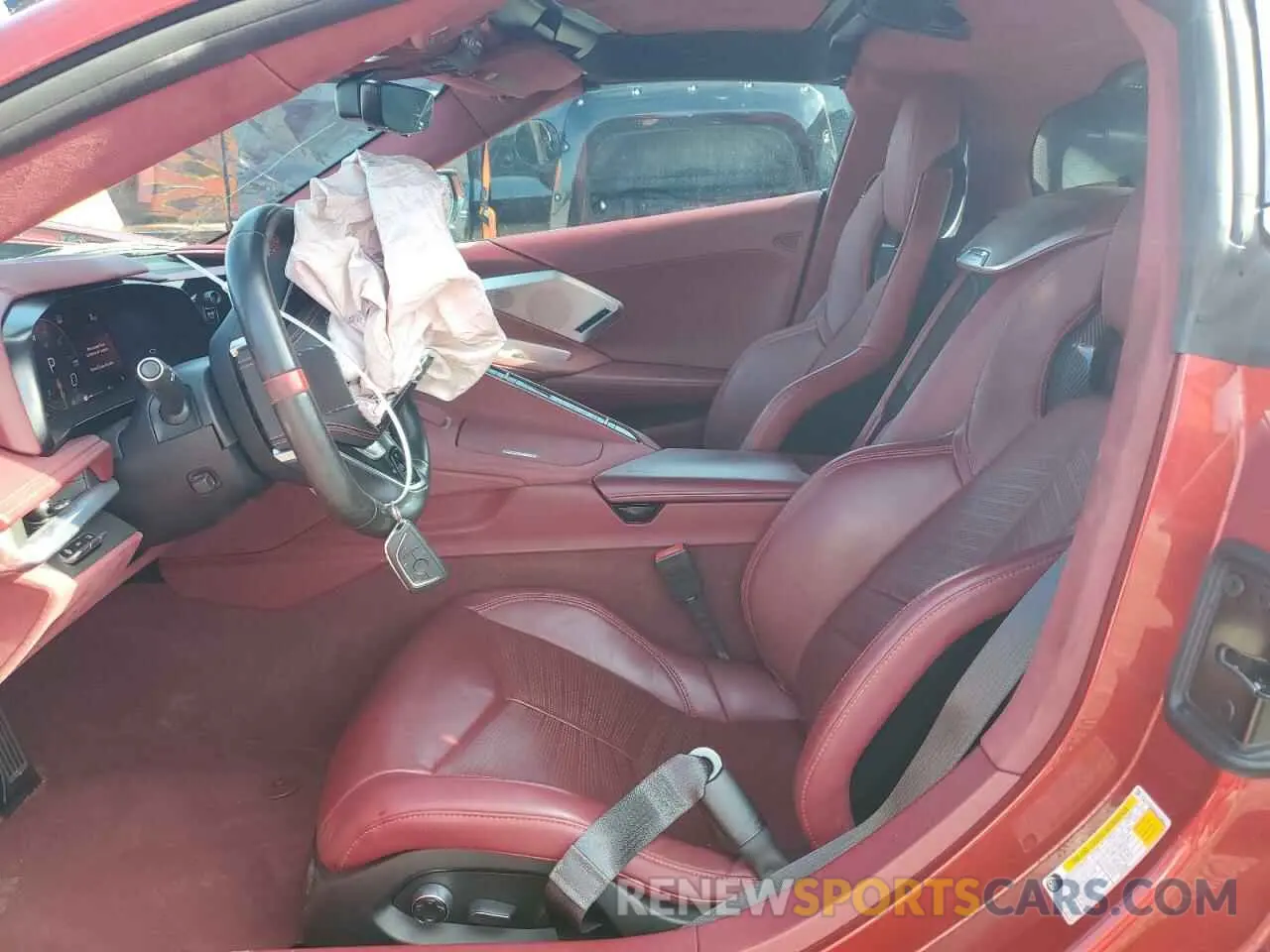7 Photograph of a damaged car 1G1YC2D43M5113851 CHEVROLET CORVETTE 2021