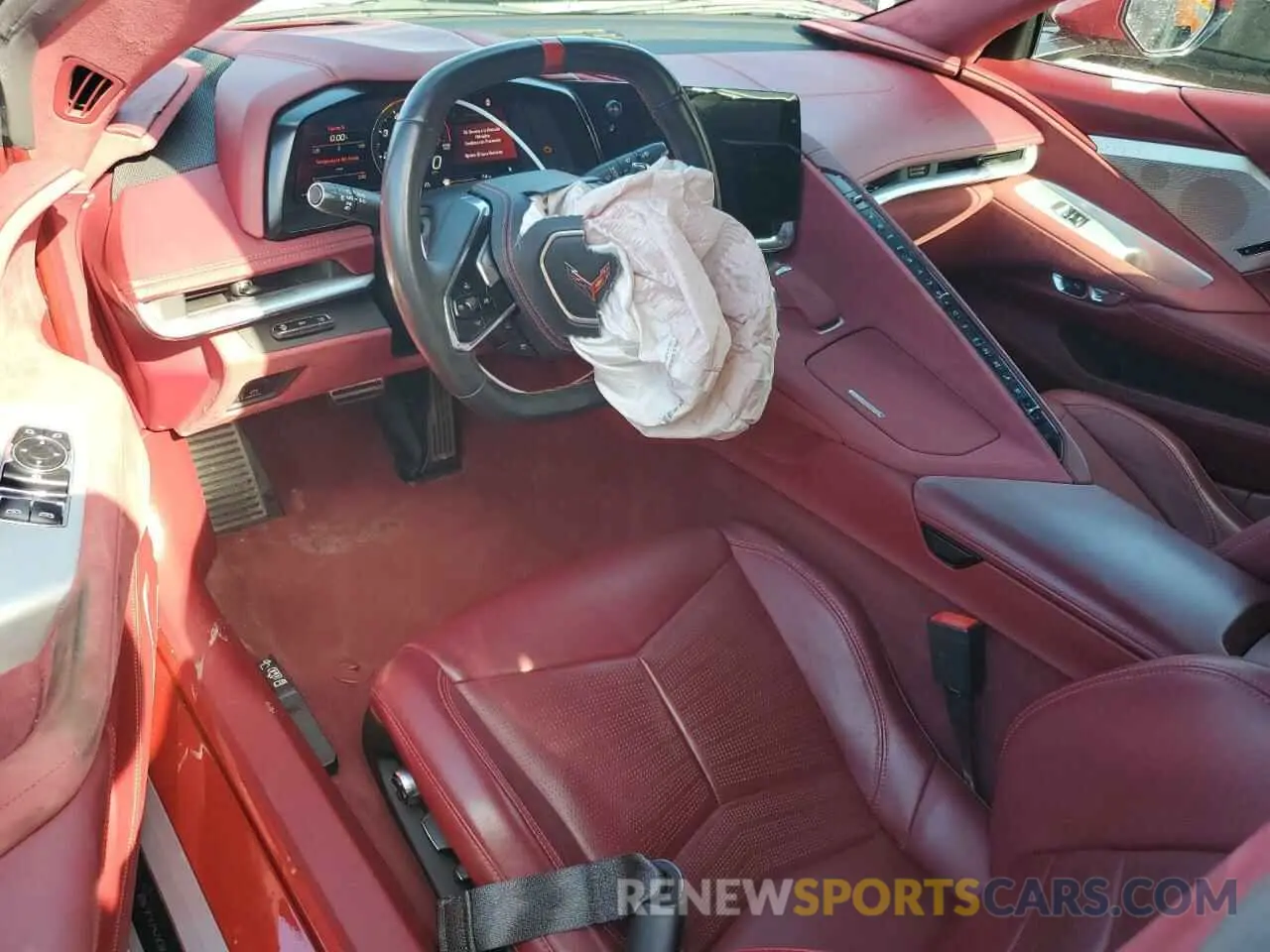 8 Photograph of a damaged car 1G1YC2D43M5113851 CHEVROLET CORVETTE 2021