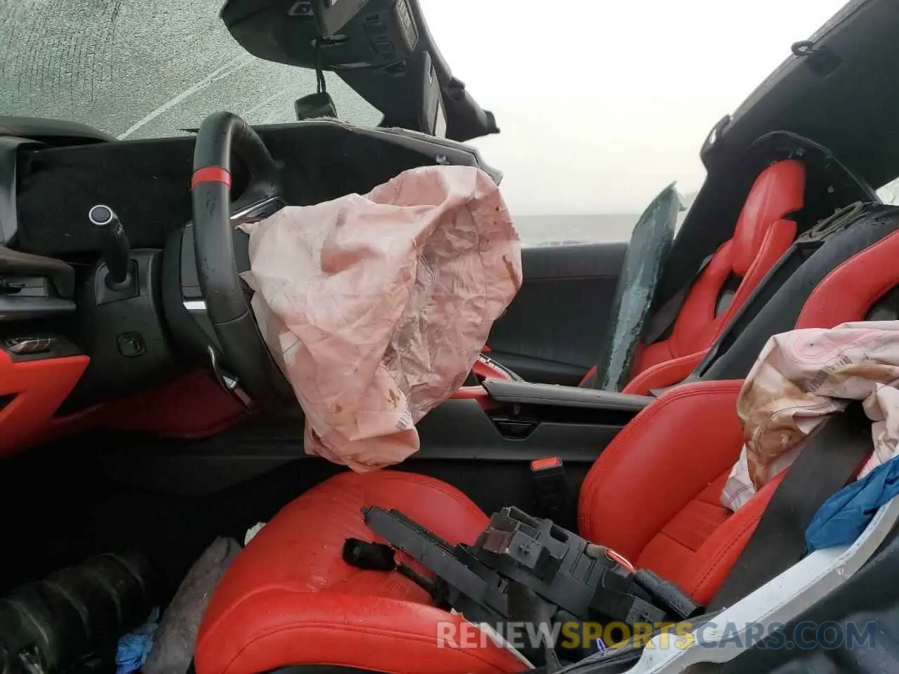 7 Photograph of a damaged car 1G1YC2D48M5102649 CHEVROLET CORVETTE 2021