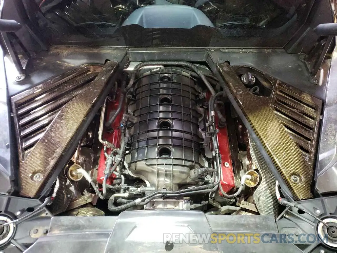 11 Photograph of a damaged car 1G1YC2D49M5121209 CHEVROLET CORVETTE 2021