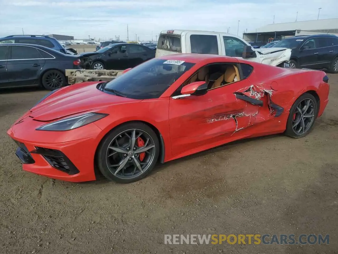 1 Фотография поврежденного автомобиля 1G1YC2D4XM5100398 CHEVROLET CORVETTE 2021